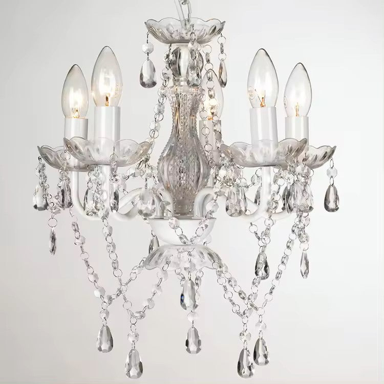 Classic Decorative Crystal Chandelier with E14 LED lamps