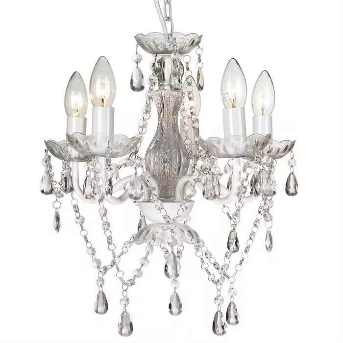 Classic Decorative Crystal Chandelier with E14 LED lamps