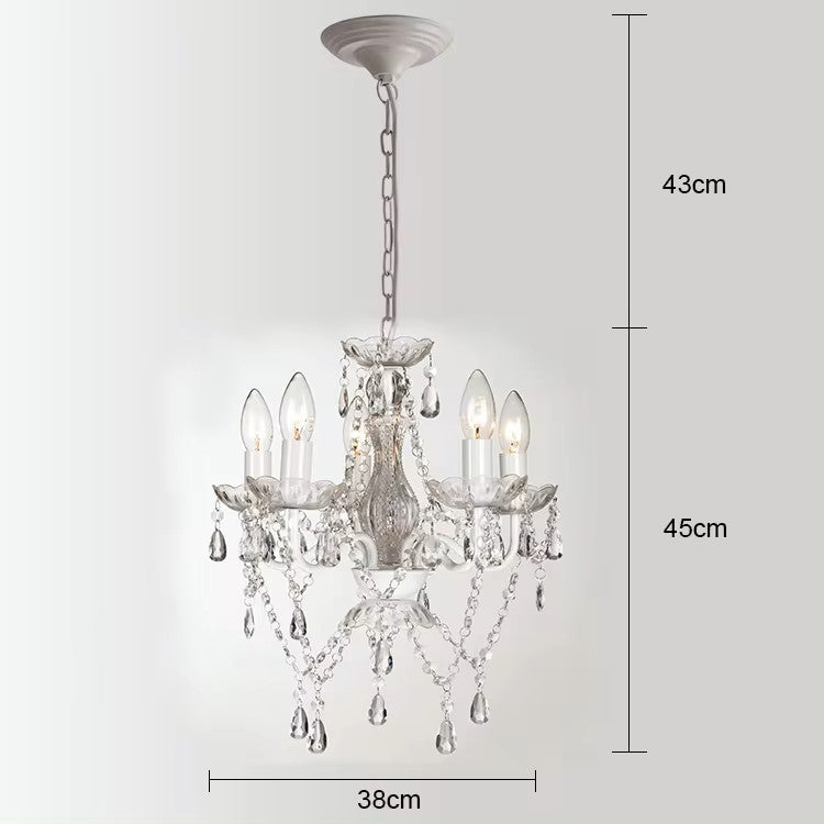 Classic Decorative Crystal Chandelier with E14 LED lamps