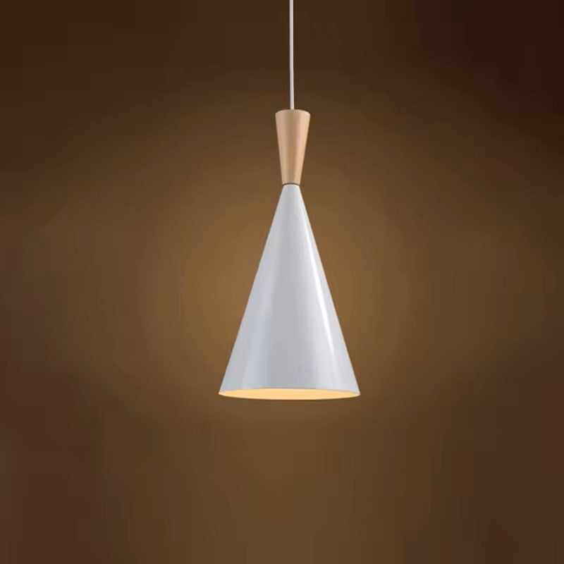 Cromer Slim Height Adjustable Pendant Light E27 White