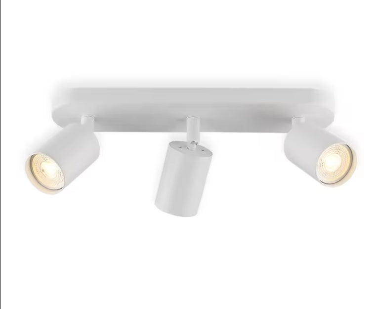 2 or 3 Heads Aluminium Adjustable Bar Spot Light Ceiling Mount with LED light