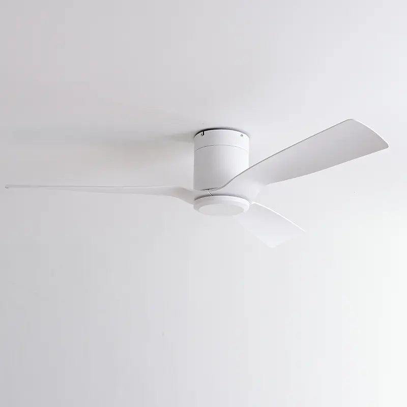 Cove Close to Ceiling Flush Mount ABS DC Motor Ceiling Fan 6 Speed Remote