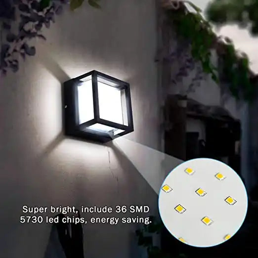 Exterior Hamptons Style LED Wall Light IP65 Spark Lighting