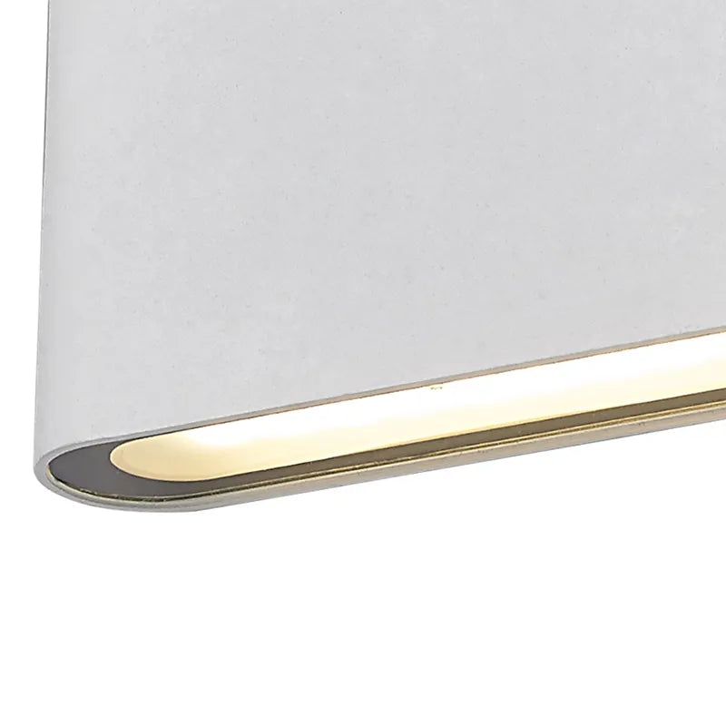 Ultra slim indoor outdoor up/down LED wall light