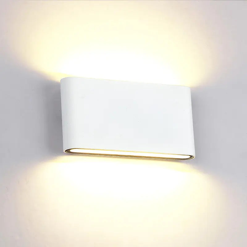 Ultra slim indoor outdoor up/down LED wall light