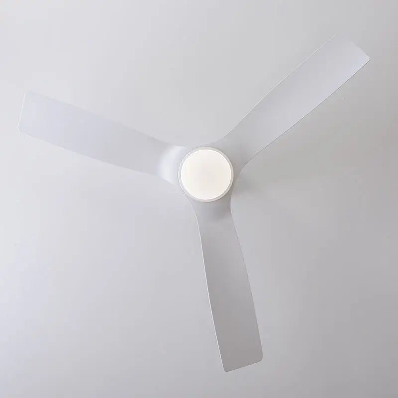 Cove Close to Ceiling Flush Mount ABS DC Motor Ceiling Fan 6 Speed Remote and LED Light