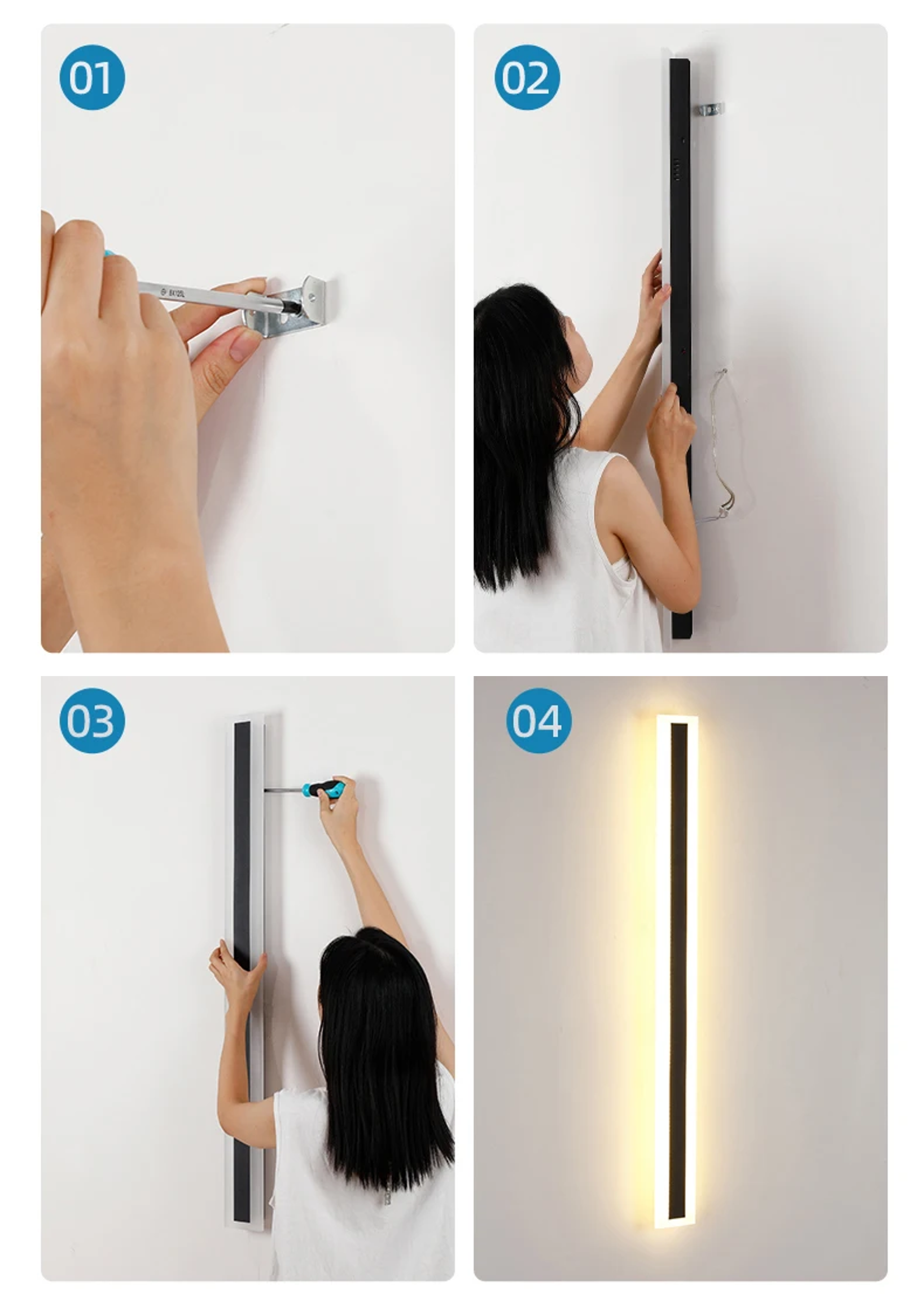 Outdoor Waterproof Linear Wall Light