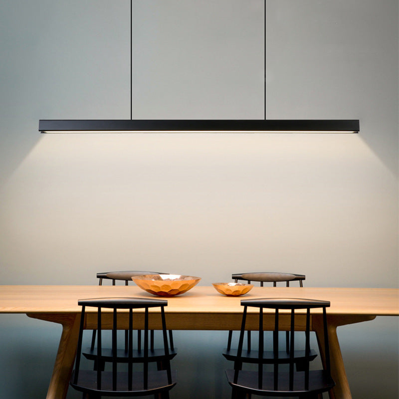 LED Modern Slimline Kitchen Dinning Linear Pendant Light